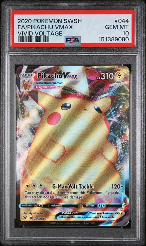 PSA 10 Pikachu VMAX - SWSH04: Vivid Voltage
