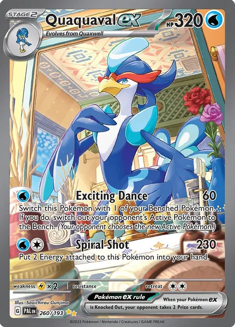 Quaquaval ex 260/193 - SV02: Paldea Evolved