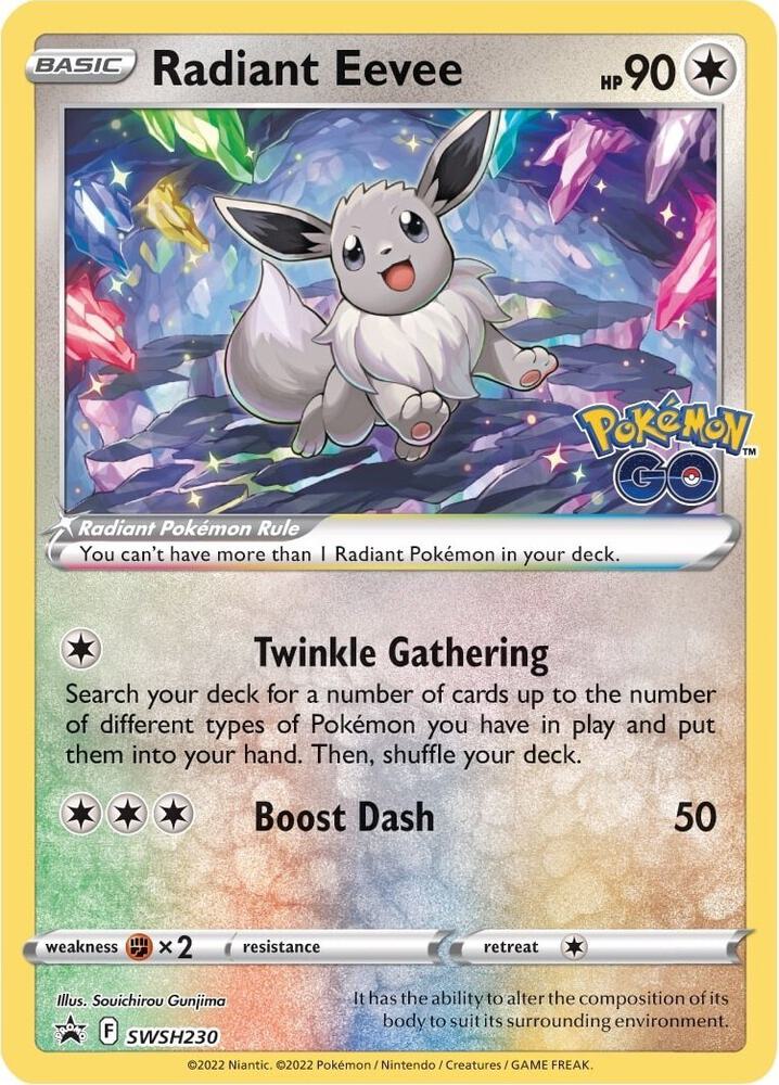 Radiant Eevee - SWSH230 Promo