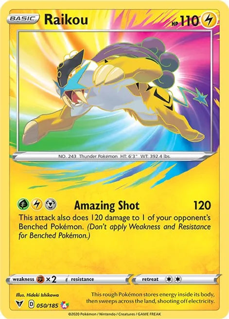 Raikou (Amazing Rare) - Vivid Voltage