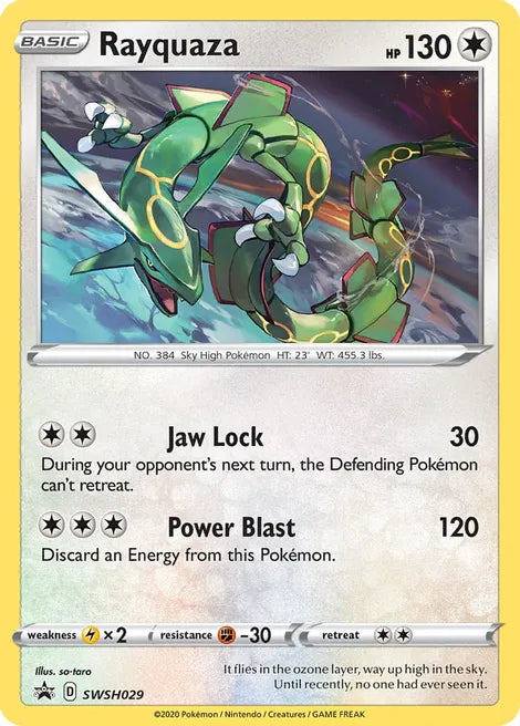 Rayquaza - SWSH029 Promo