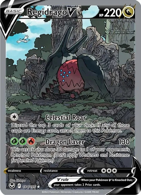 Regidrago V (Alternate Art) - Silver Tempest