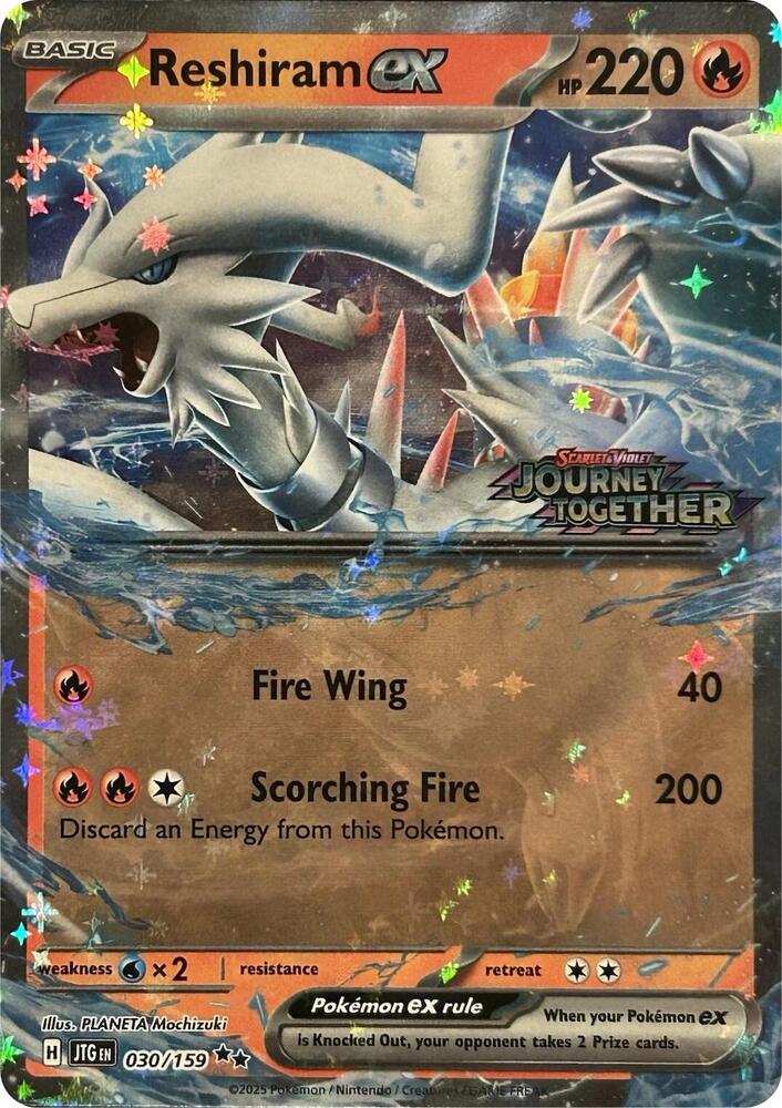 Reshiram ex (Journey Together Stamped) - Miscellaneous Cards & Products