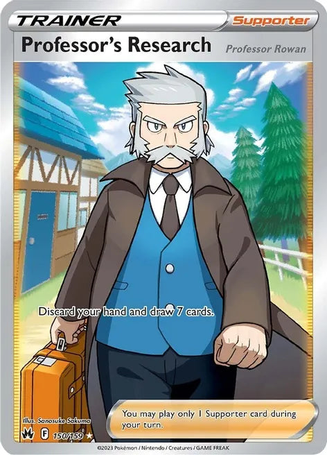 Professor's Research (Full Art) - Crown Zenith