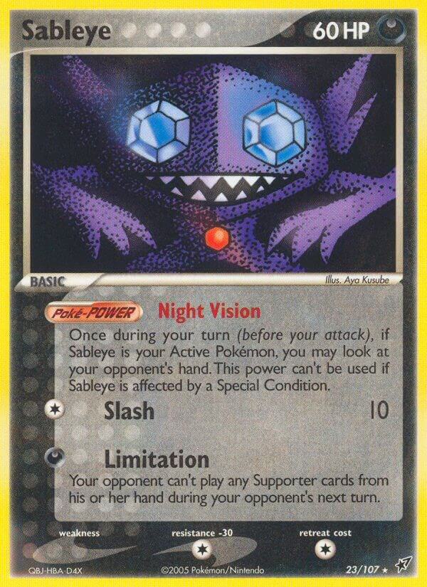 Sableye - EX Deoxys (LP)
