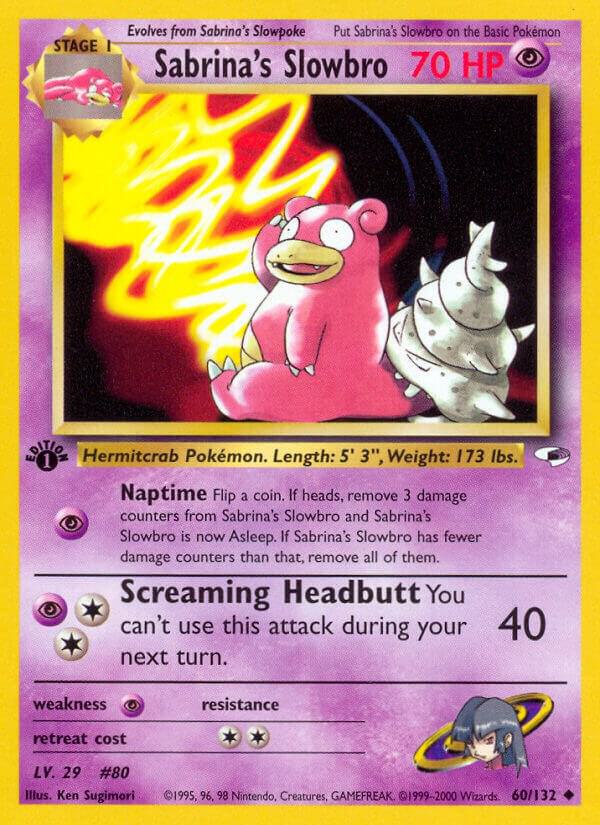Sabrina's Slowbro - Gym Heroes (Unlimited)(LP)