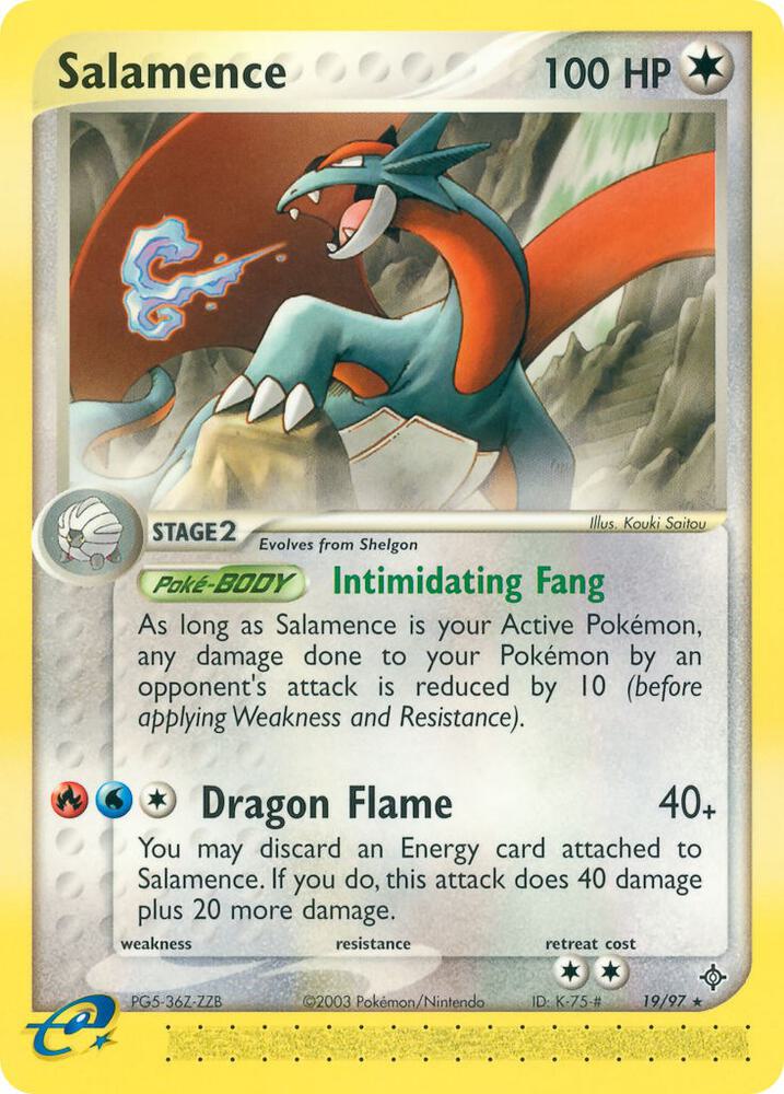Salamence - 19/97 - Dragon (LP)