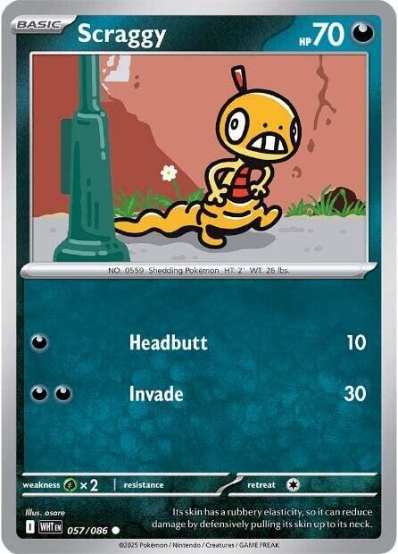 Scraggy (Poke Ball Pattern) - SV: White Flare