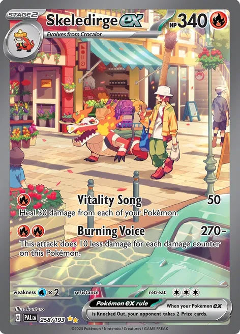 Skeledirge ex (Alternate Art) - Scarlet & Violet Base Set