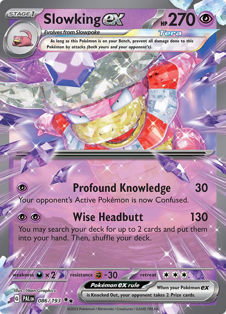 Slowking ex - 086/193 - SV02: Paldea Evolved