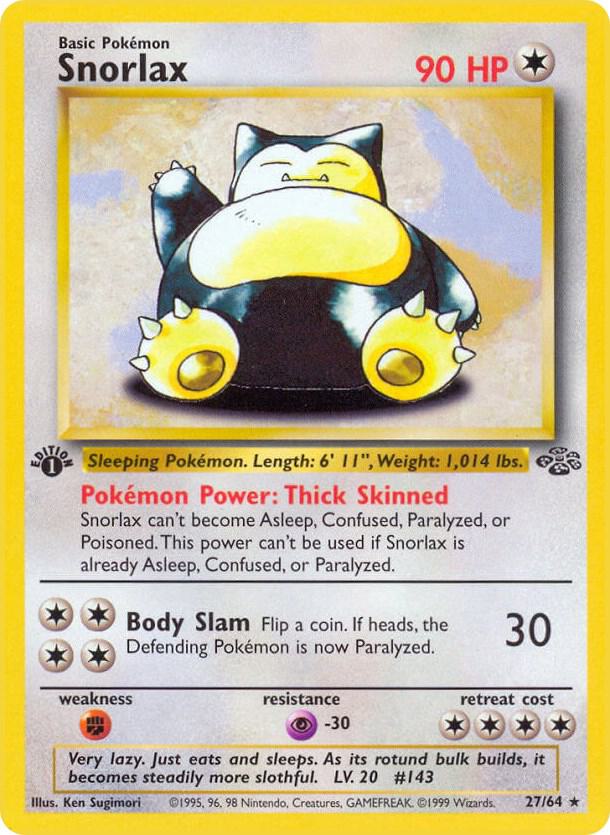 Snorlax (27) - Jungle (Unlimited) (LP)