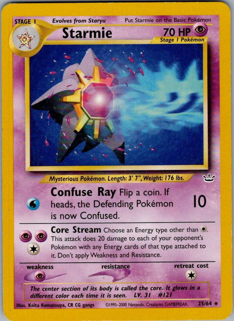 Starmie - Neo Revelation