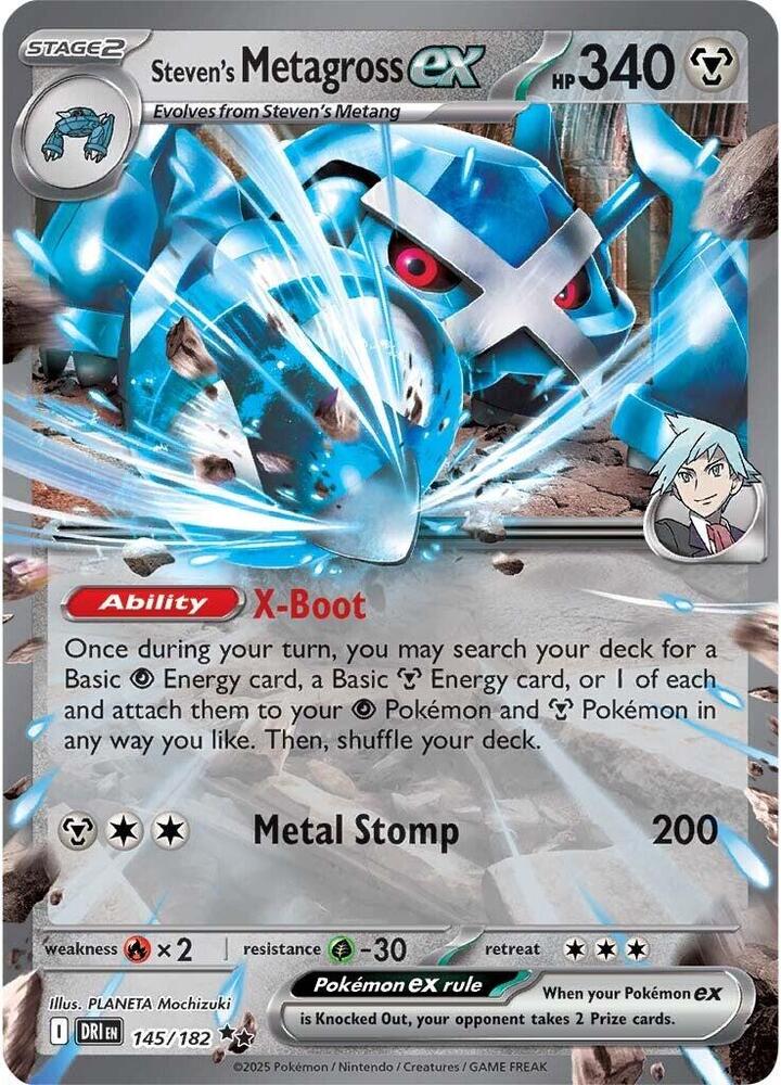 Steven's Metagross ex - SV10: Destined Rivals