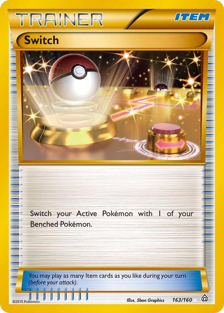Switch (163 Secret Rare) - XY - Primal Clash (LP)