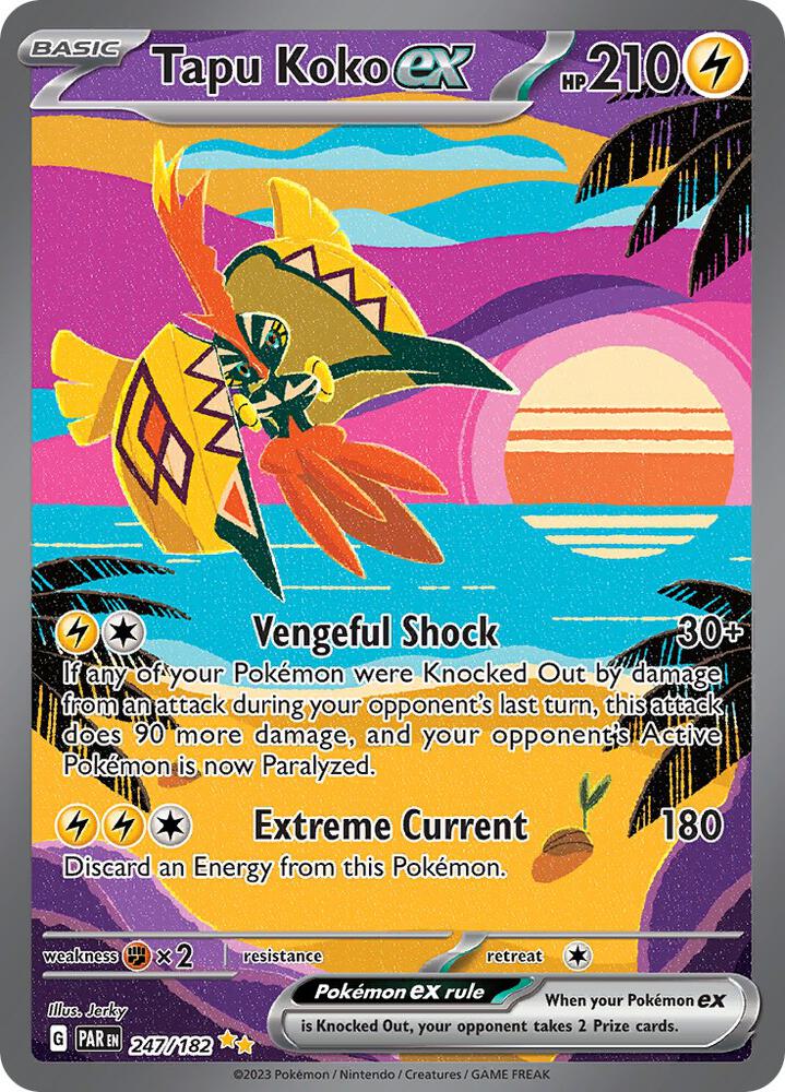 Tapu Koko ex 247/182 - SV04: Paradox Rift