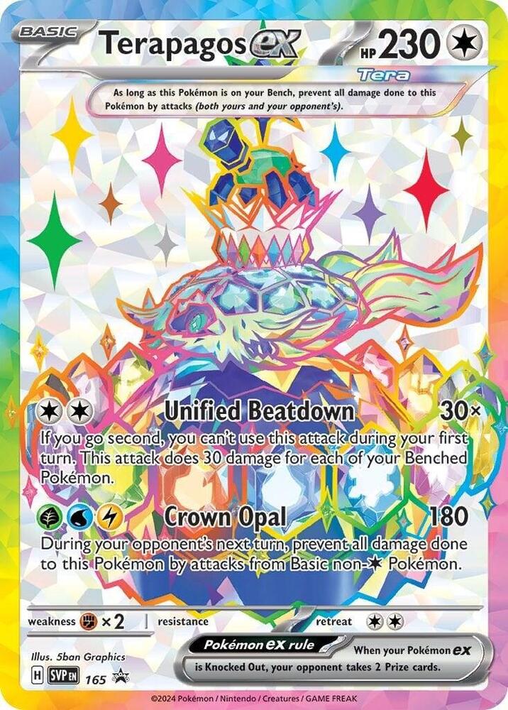 Terapagos ex #165 - SV: Scarlet & Violet Promo Cards