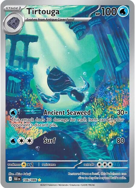 Tirtouga - 106/086 - SV: Black Bolt