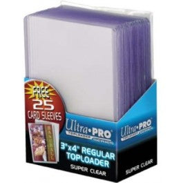 Ultra Pro 3x4 Regular Toploader with Soft Sleeves
