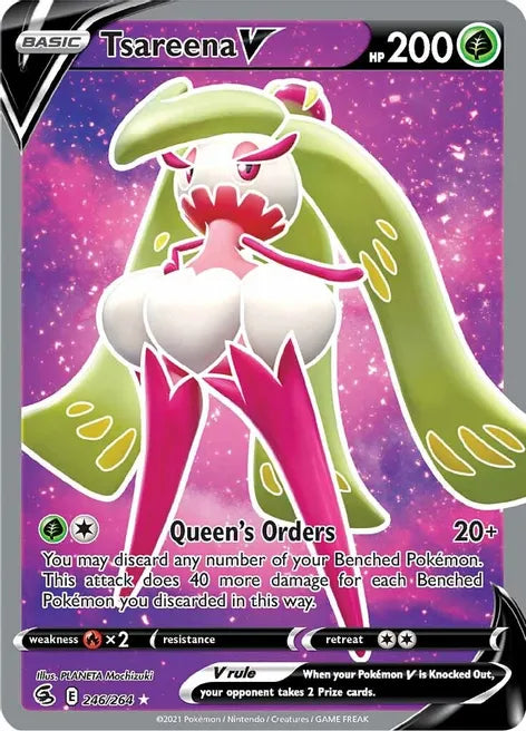 Tsareena V (Full Art) - Fusion Strike