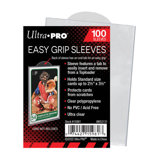 Ultra Pro Easy Grip Soft Sleeves (100ct)