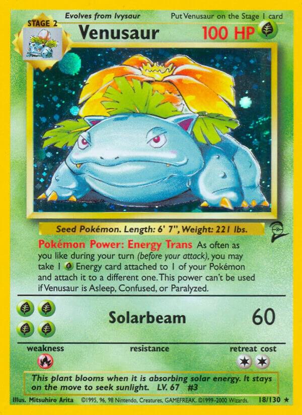 Venusaur - Base Set 2 (LP)