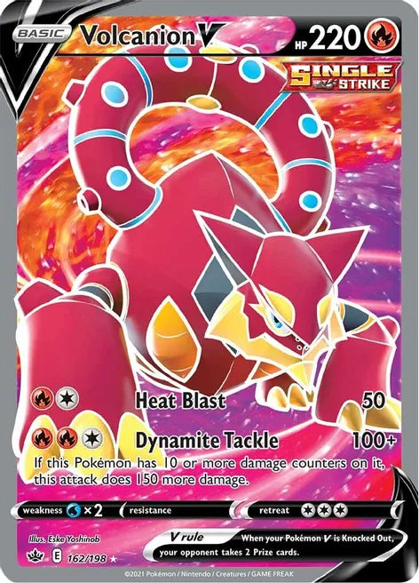 Volcanion V (Full Art) - SWSH06: Chilling Reign