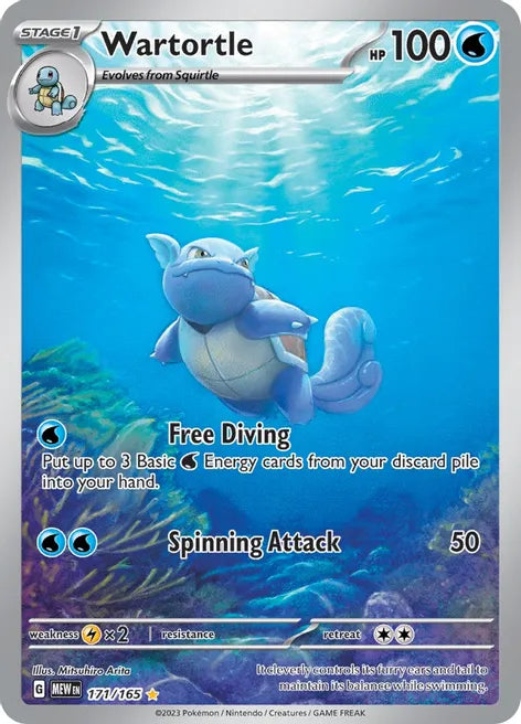 Wartortle 171/165 - SV: Scarlet & Violet 151