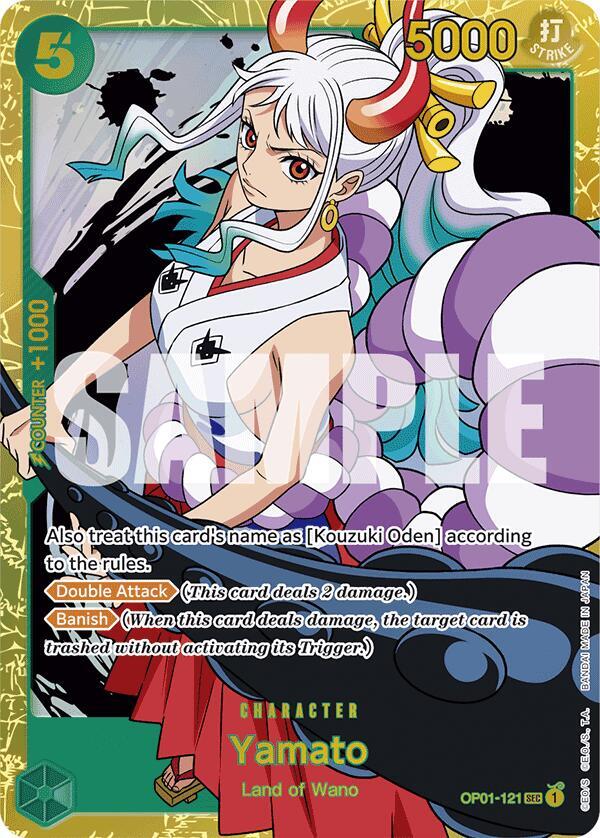 Yamato (OP01-121) (Reprint) - Premium Booster -The Best- (PRB-01)
