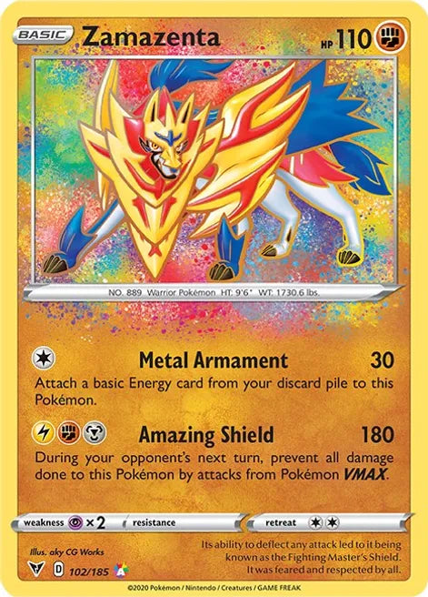 Zamazenta (Amazing Rare) - Vivid Voltage