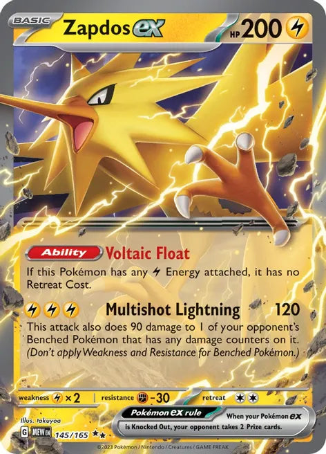 Zapdos ex - SV: Scarlet & Violet 151