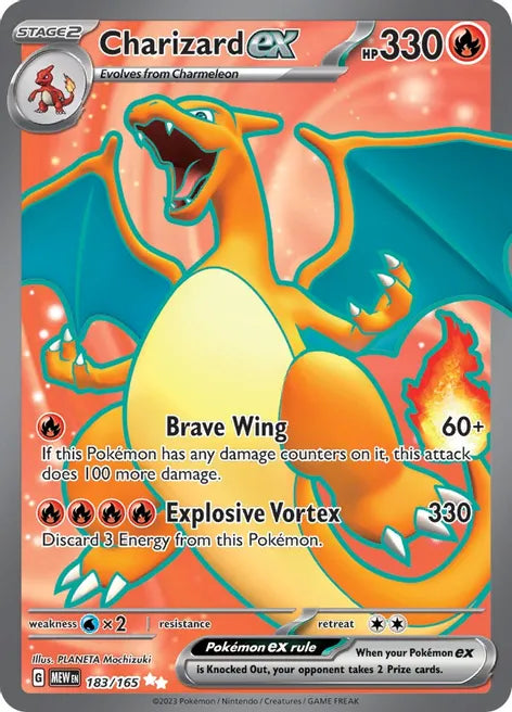 Charizard ex 183/165 - SV: Scarlet & Violet 151