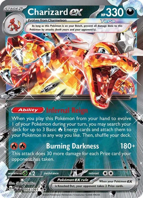 Charizard ex - SV: Paldean Fates