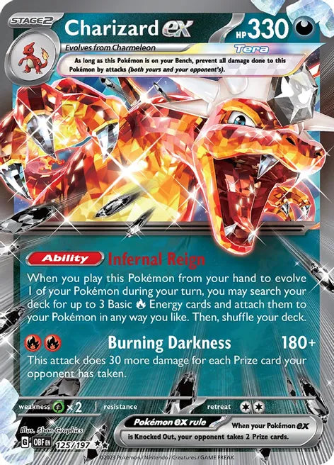 Charizard ex 125/197 - SV03: Obsidian Flames