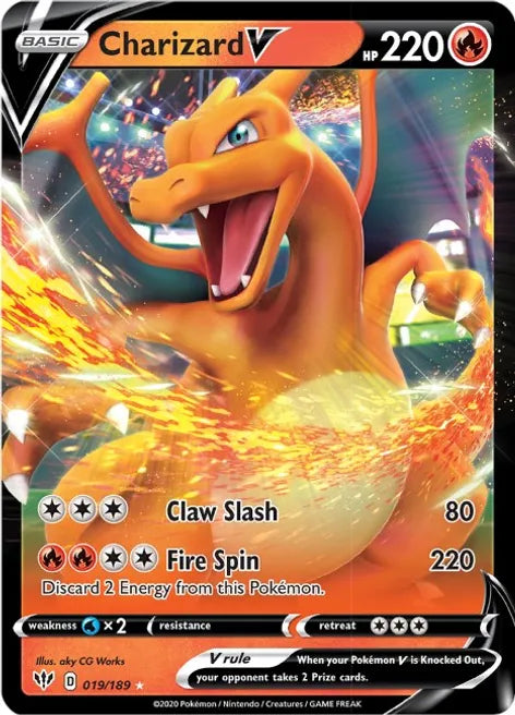 Charizard V - SWSH03: Darkness Ablaze