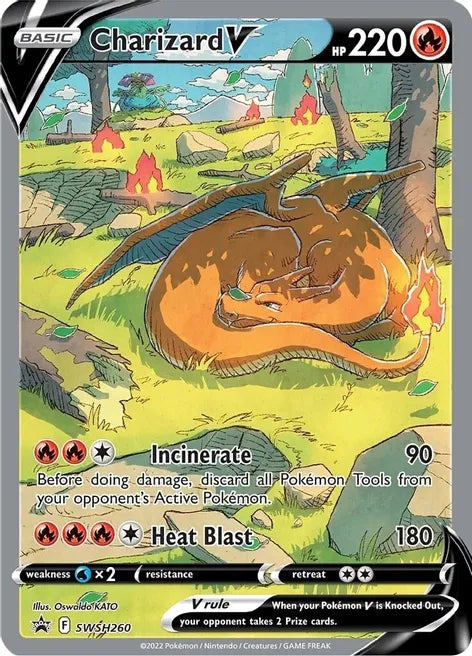 Charizard V SWSH260 - Promo
