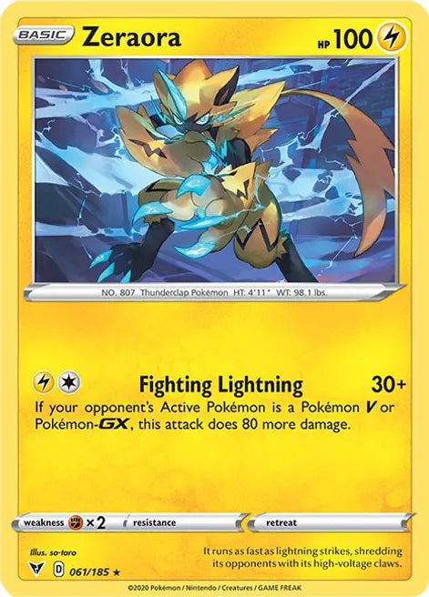 Zeraora - SWSH04: Vivid Voltage