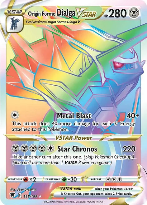 Origin Forme Dialga VStar (Secret) - Astral Radiance