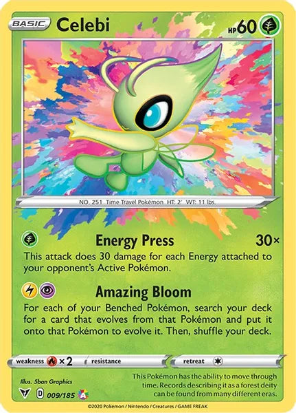 Celebi (Amazing Rare) - Vivid Voltage