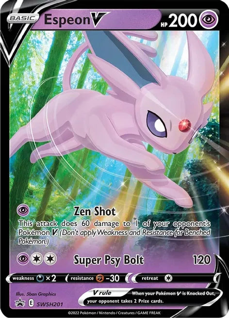 Espeon V - SWSH201 Promo