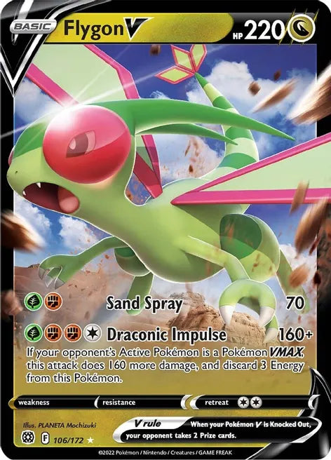 Flygon V - Brilliant Stars