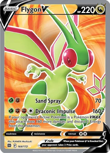 Flygon V (Full Art) - Brilliant Stars