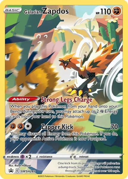 Galarian Zapdos - Crown Zenith Tin Promo SWSH283