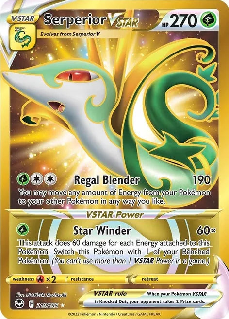 Serperior VSTAR (Secret) - Silver Tempest