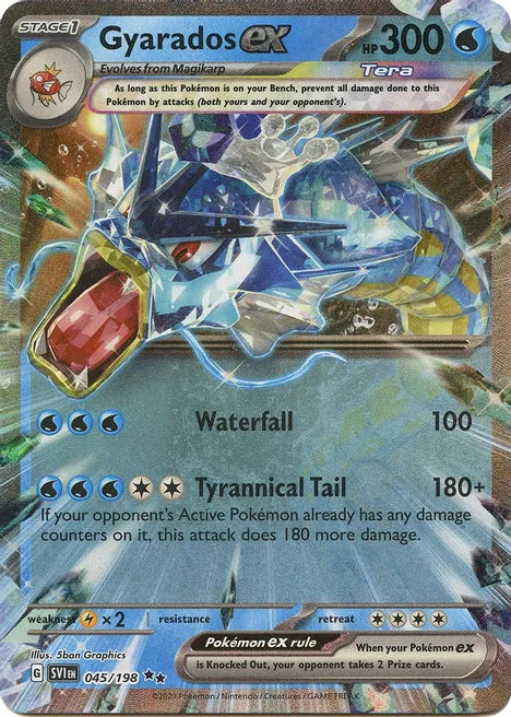 Gyarados ex Tera - Scarlet & Violet Base Set