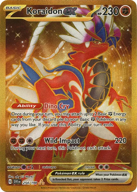 Koraidon ex (Secret) - Scarlet & Violet Base Set