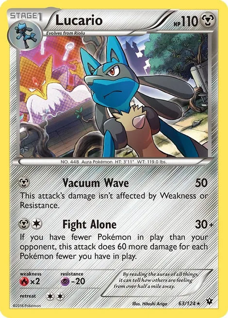 Lucario - XY Fates Collide