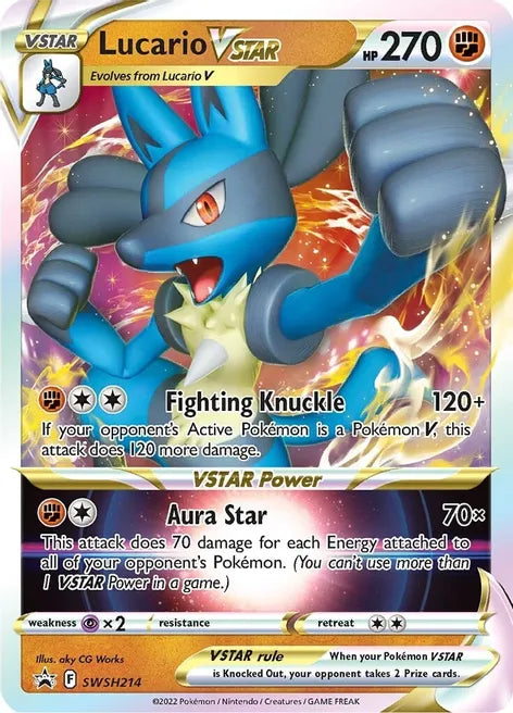 Lucario VSTAR - SWSH214 - Promo