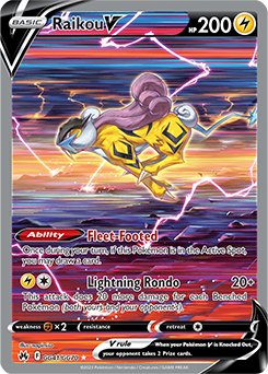 Raikou V - Crown Zenith: Galarian Gallery