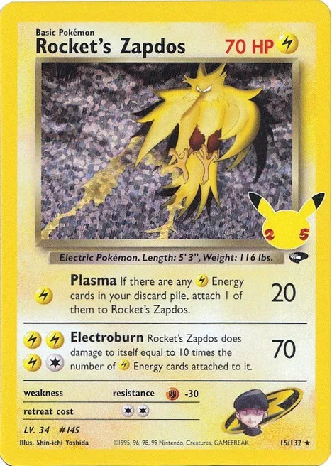 Rocket's Zapdos - Celebrations