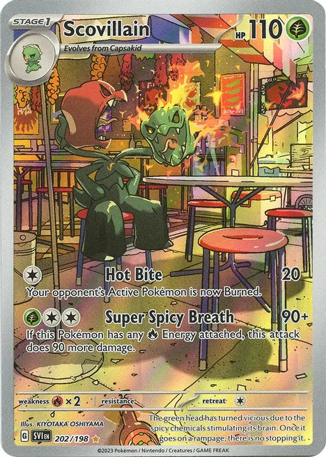 Scovillain 202/198 - Scarlet & Violet Base Set